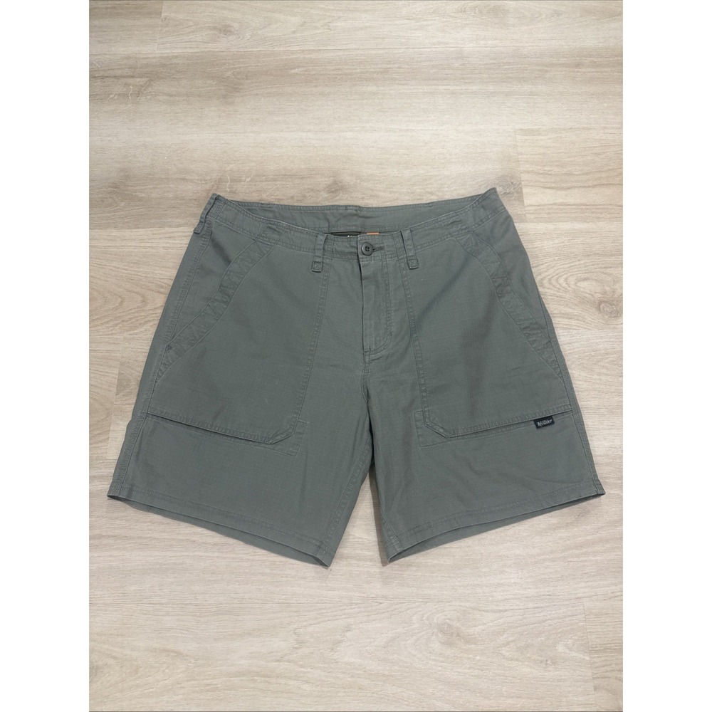 Howler Brothers Men's Size 34 Utility Shorts Green Outdoor Fishing Casual